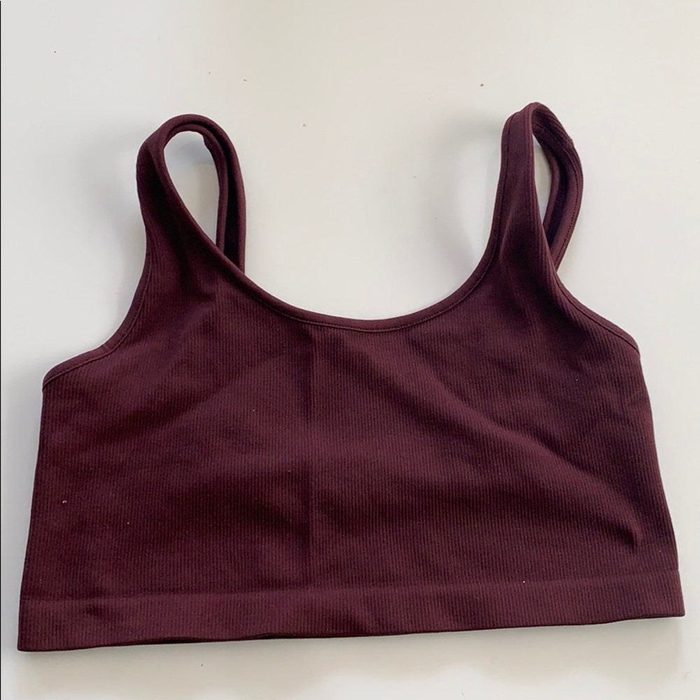 Burgundy AEO bralette